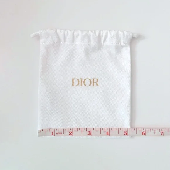 DIOR Cosmetic Make Up Drawstring Pouch - Picture 4 of 4